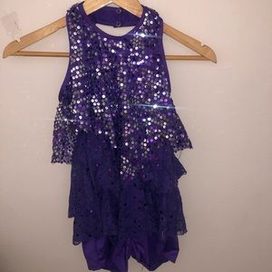 Purple Dance Costume